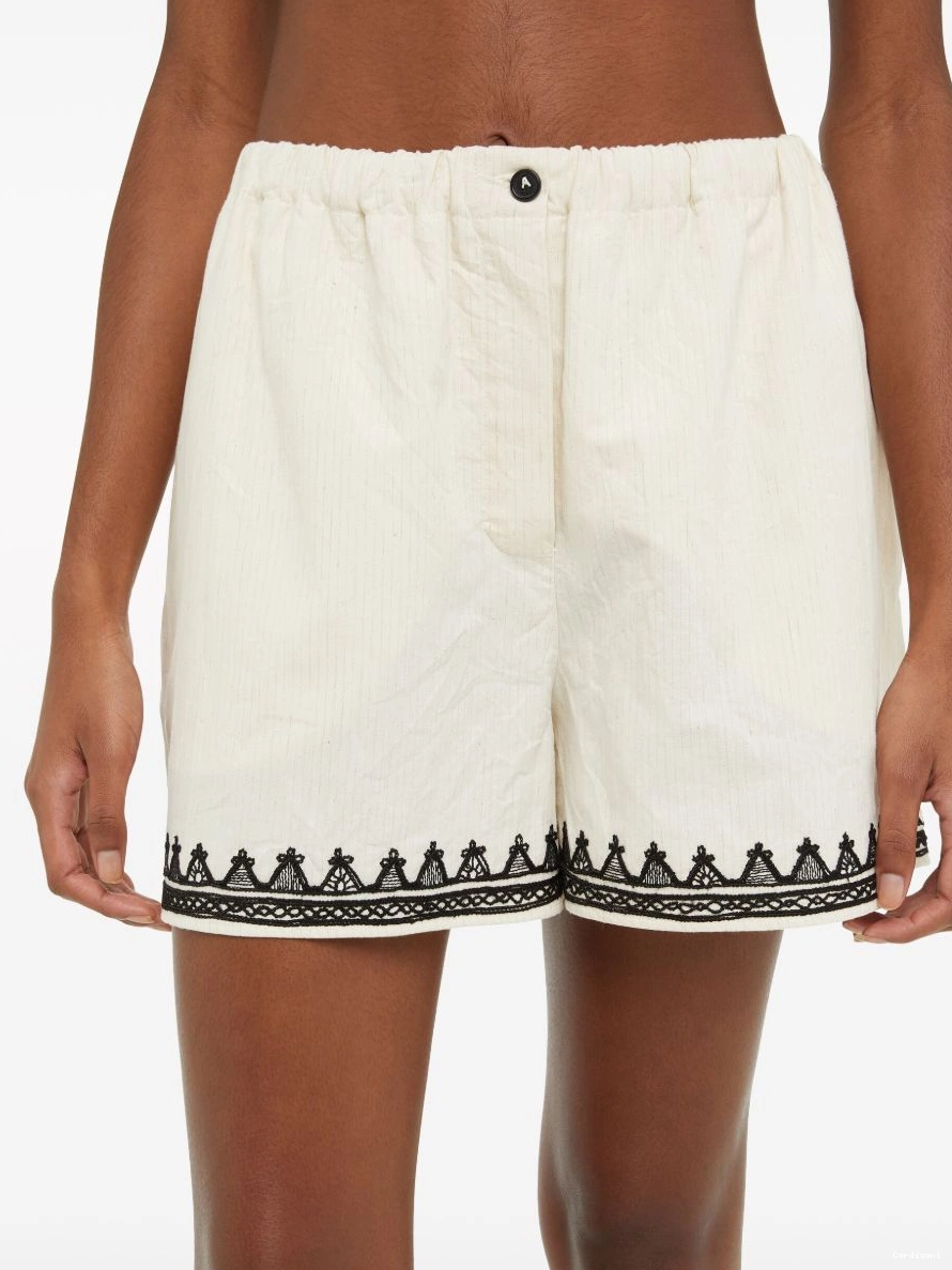 Affordable Akasha Alanui shorts cotton-blend Women 0328